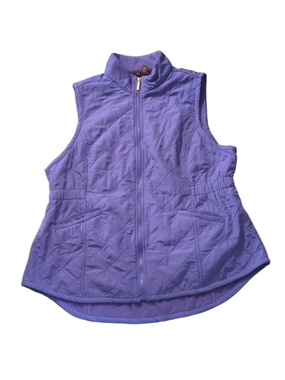 Bit & Bridle Purple Horse Back Riding Vest Size XL - Picture 2 of 5